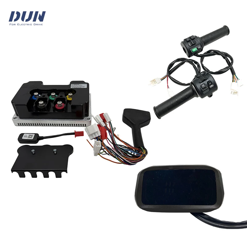 Nanjing Fardriver ND72680 48V-72V DC 350A Phase 680A Hall Sensor BLDC Motor Controller with N1S N7 Speedometer and T08 Throttle