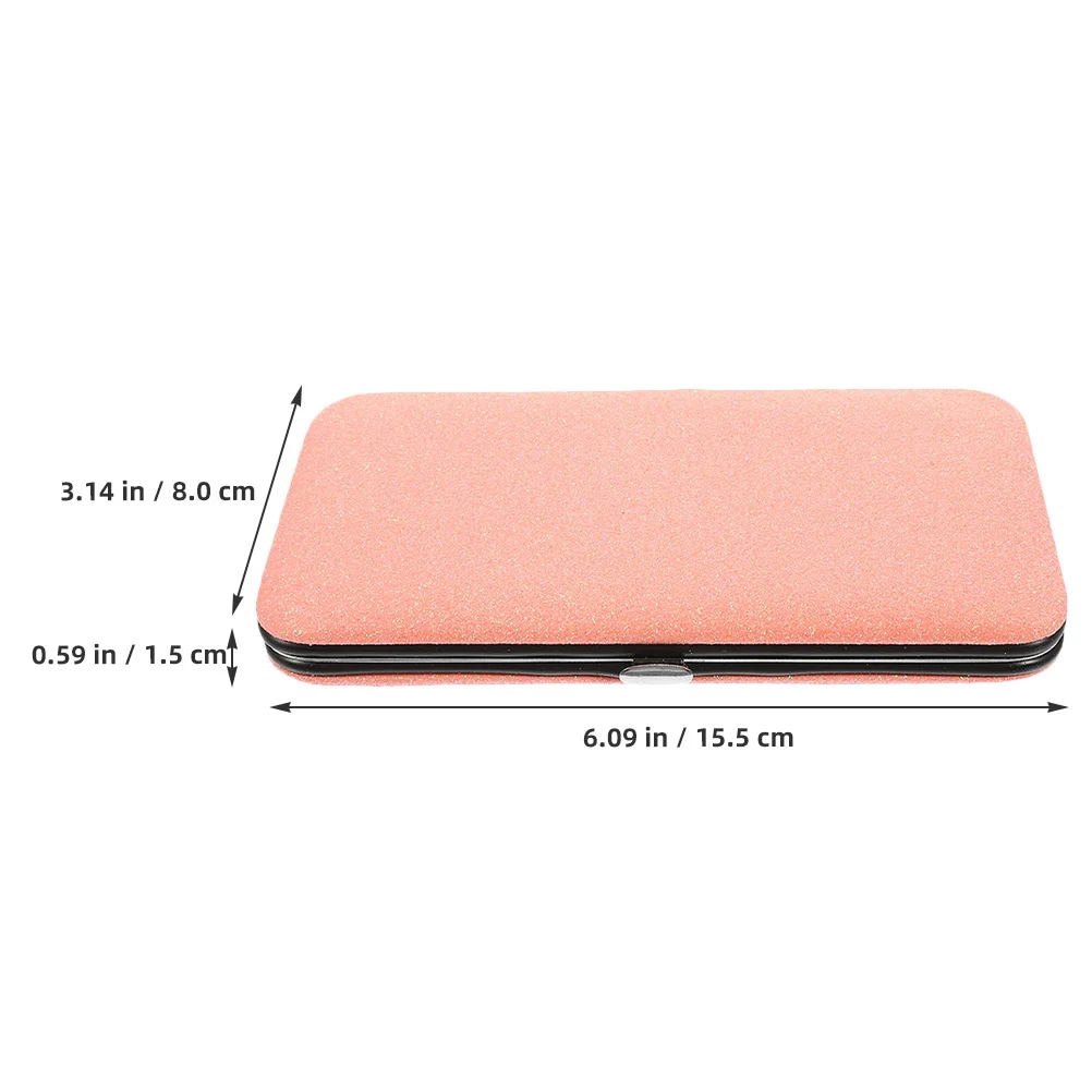 2 stuks Lash Pincet Case Compact Wimper Gereedschap Opbergtas Professionele Make-up Accessoire Pouch voor Veilig Transport