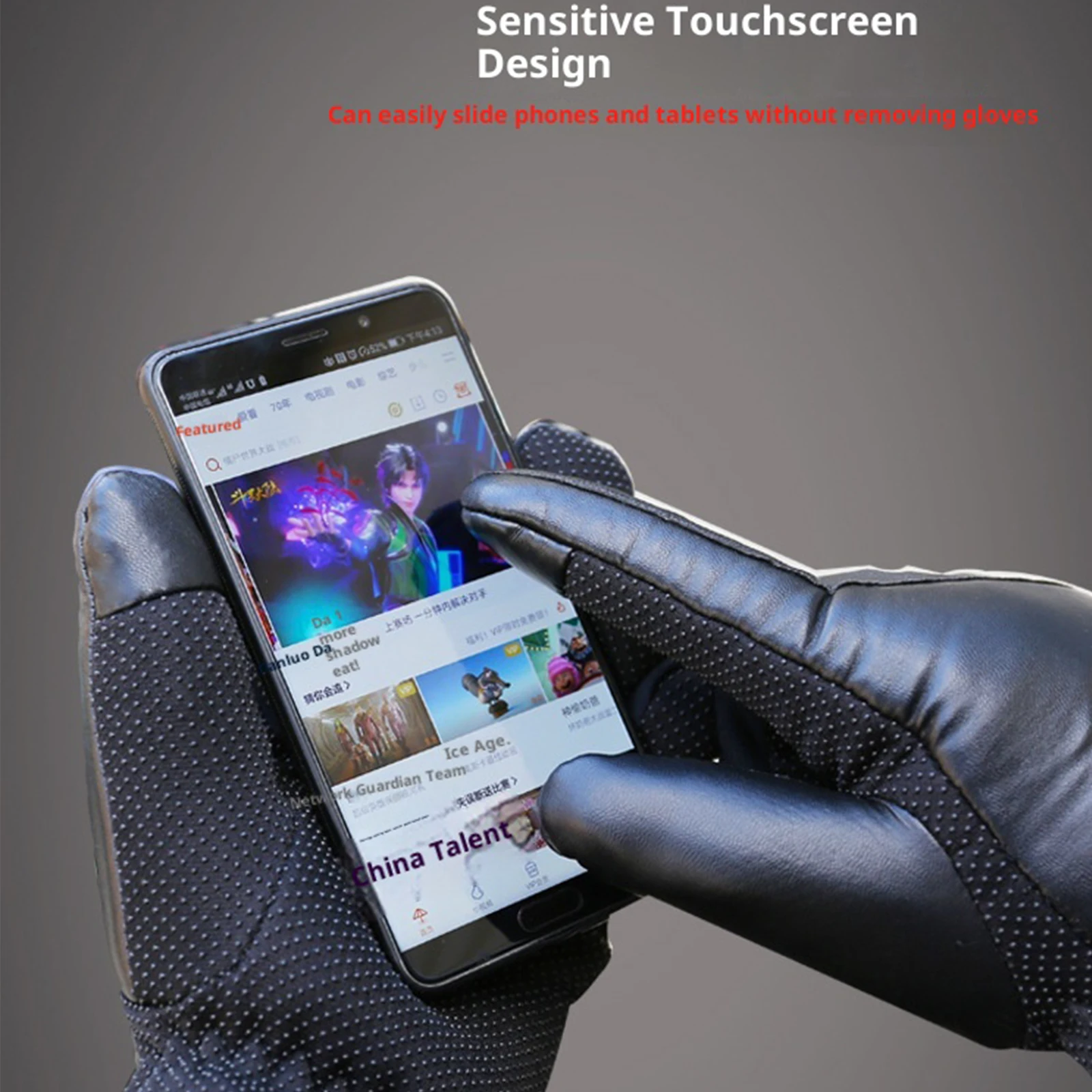 USB قفازات ساخنة بولي الشتاء الشتاء قفازات الاحترار الكهربائية قفازات التدفئة الجلدية الشتاء في الهواء الطلق قفازات دافئة لصيد الأسماك ركوب الدراجات #4