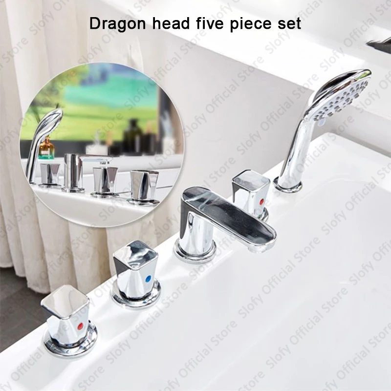 Modern Acrylic Bathtub High Load-bearing Capacity Left/Right Skirt  Contains Anti-Slip Footrests, 1.5-Meter Bathroom Furniture