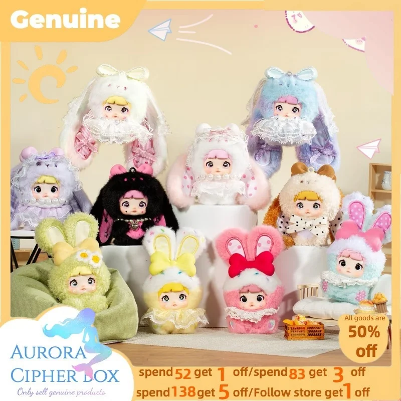 2025 الأصلي Nommi الطفل الحبيب الأرنب سلسلة V8 دمية الفينيل Kawaii العصرية صندوق أعمى الاتجاه لعبة قلادة مجموعة مفاجأة هدية #2