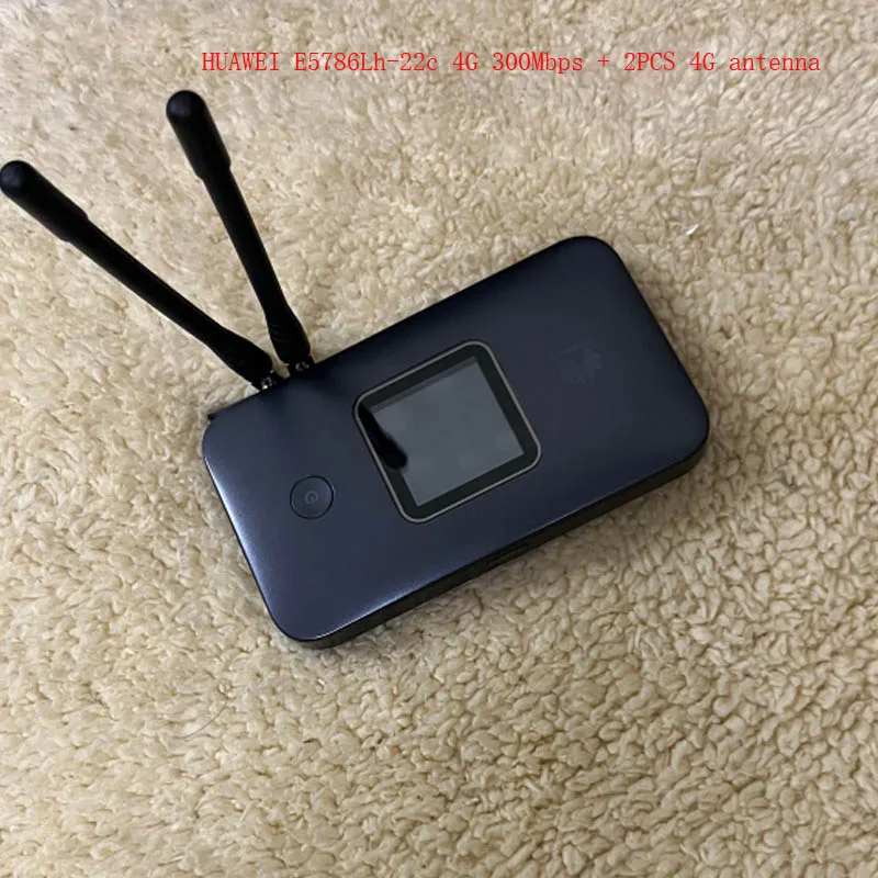هواوي E5785Lh-22c 4G LTE Cat6 موبايل راوتر + 2 قطعة هوائي 4G