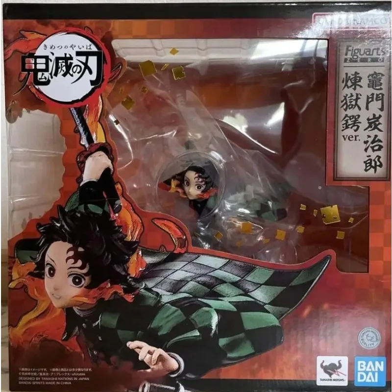 【In Stock】Bandai Figuarts ZERO Demon Slayer Blade Stove Gate Tanjiro Inferno Fire Ver. Gift Collection Hobbies