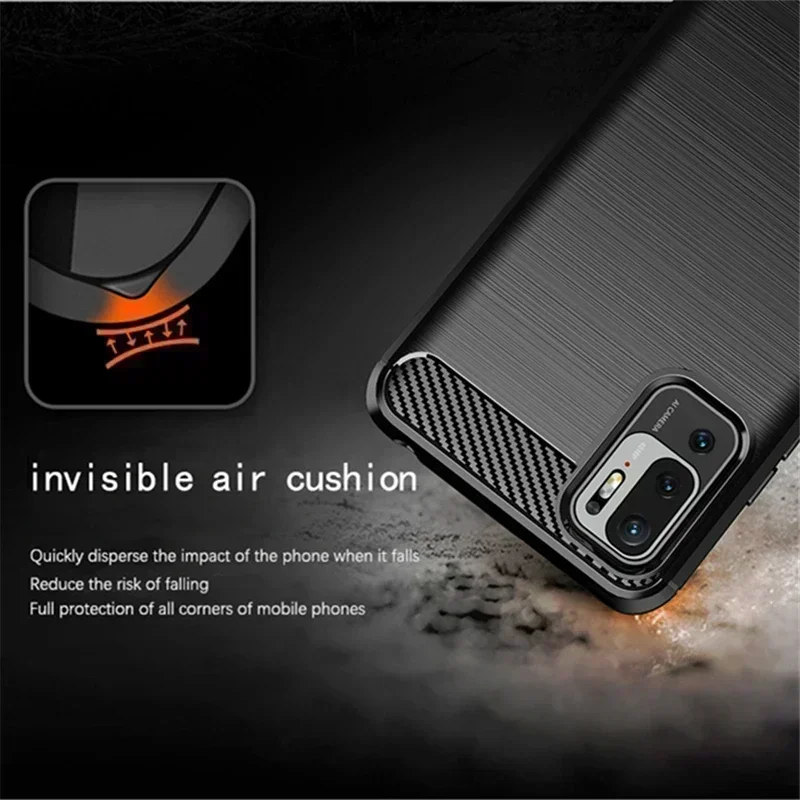 Brushed Rubber Soft Mobile Phone Case for Xiaomi Redmi Note 13 11 12 12s 11s 10 Pro 10s Note12 Note11 4G 5G Back Cover
