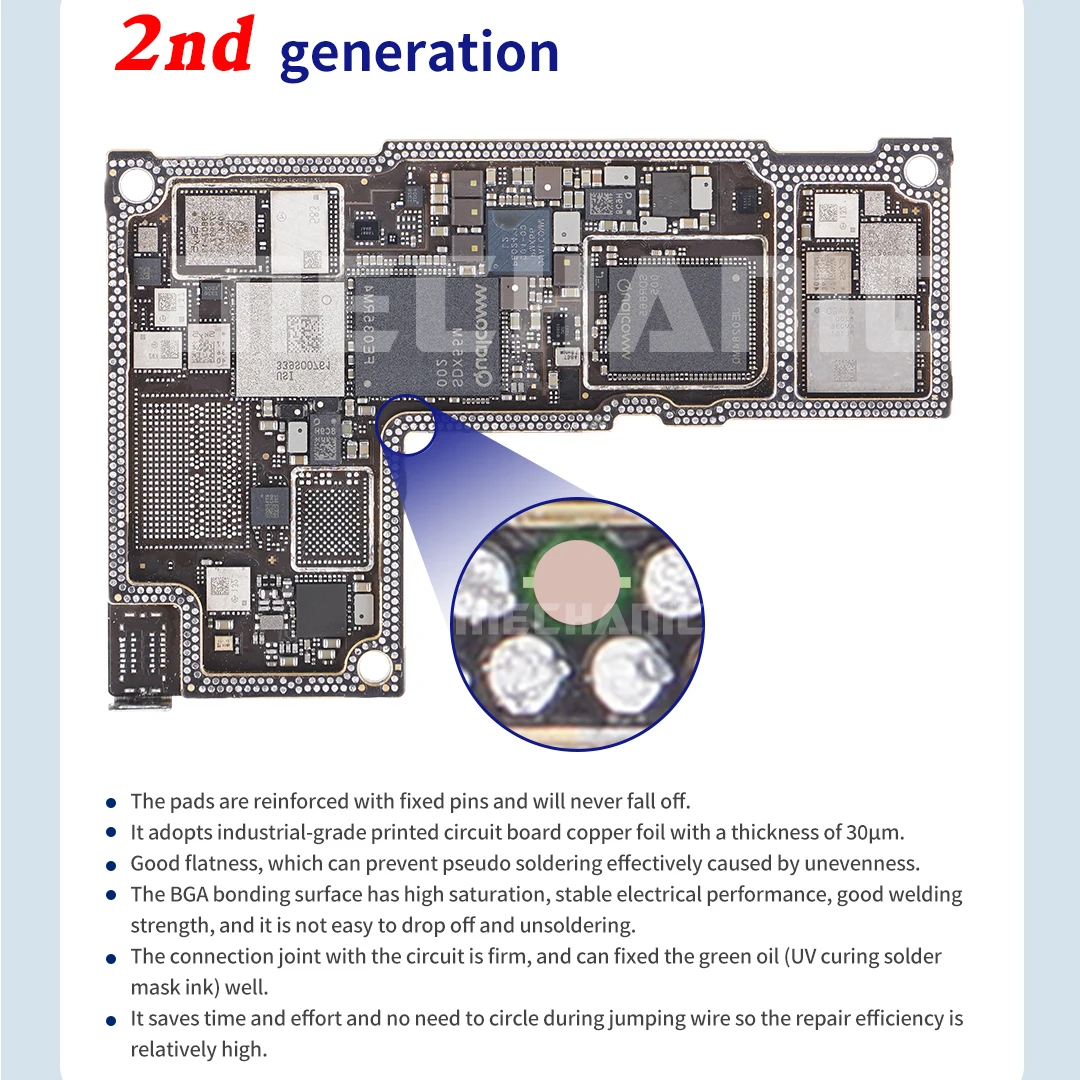Solder joint Reparatur MECHANIKER Magie Tag Rework Pad Für Reparatur Schweißen Für telefon motherboard schweiß punkt reparatur punkt pad