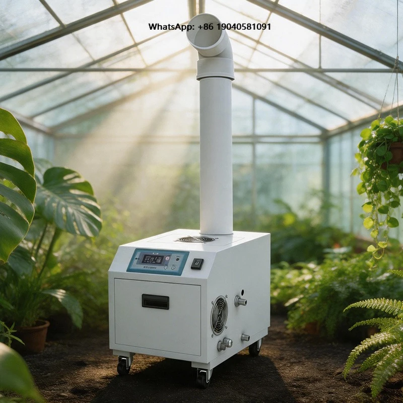 FREEAIR 10kg/h Humidification Capacity Industrial Ultrasonic Humidifier Large Capacity Cool Mist Fog Machine for Greenhouse