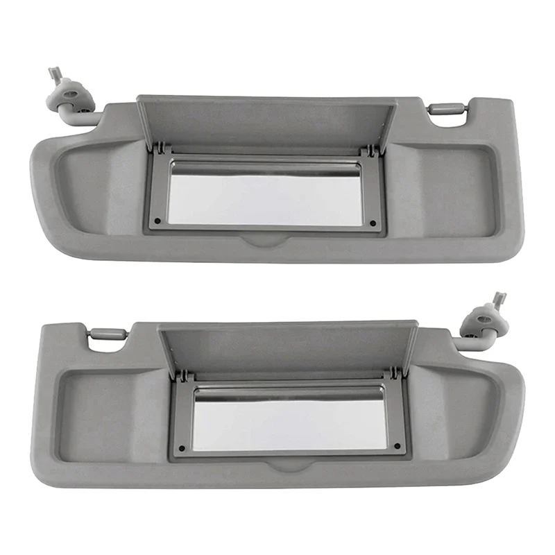 

1 пара солнцезащитного козырька в сборе для Honda Civic 2006-2011, автомобильный солнцезащитный козырек, зеркало для макияжа