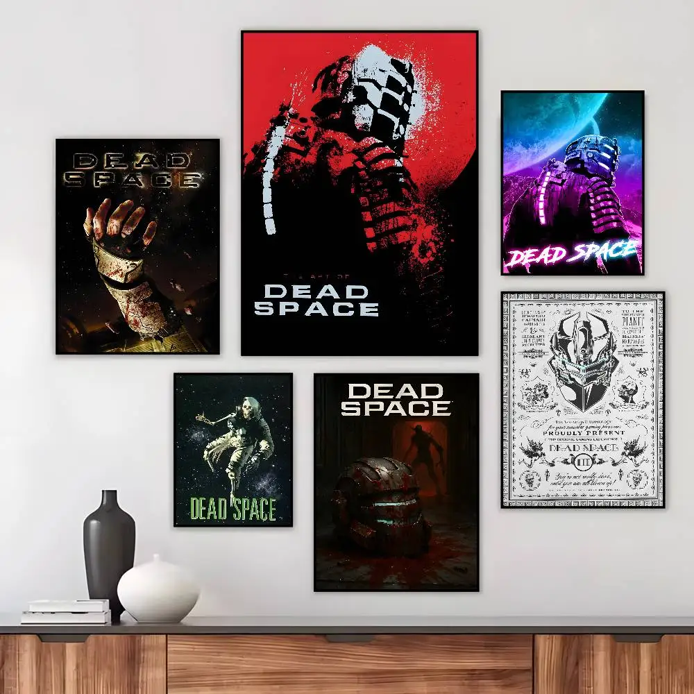 GAME D-Dead Space Classic Movie Poster Art canvas HD aesthetic Printing Paper Wall Art for Living Room Bar fashion Home Decor