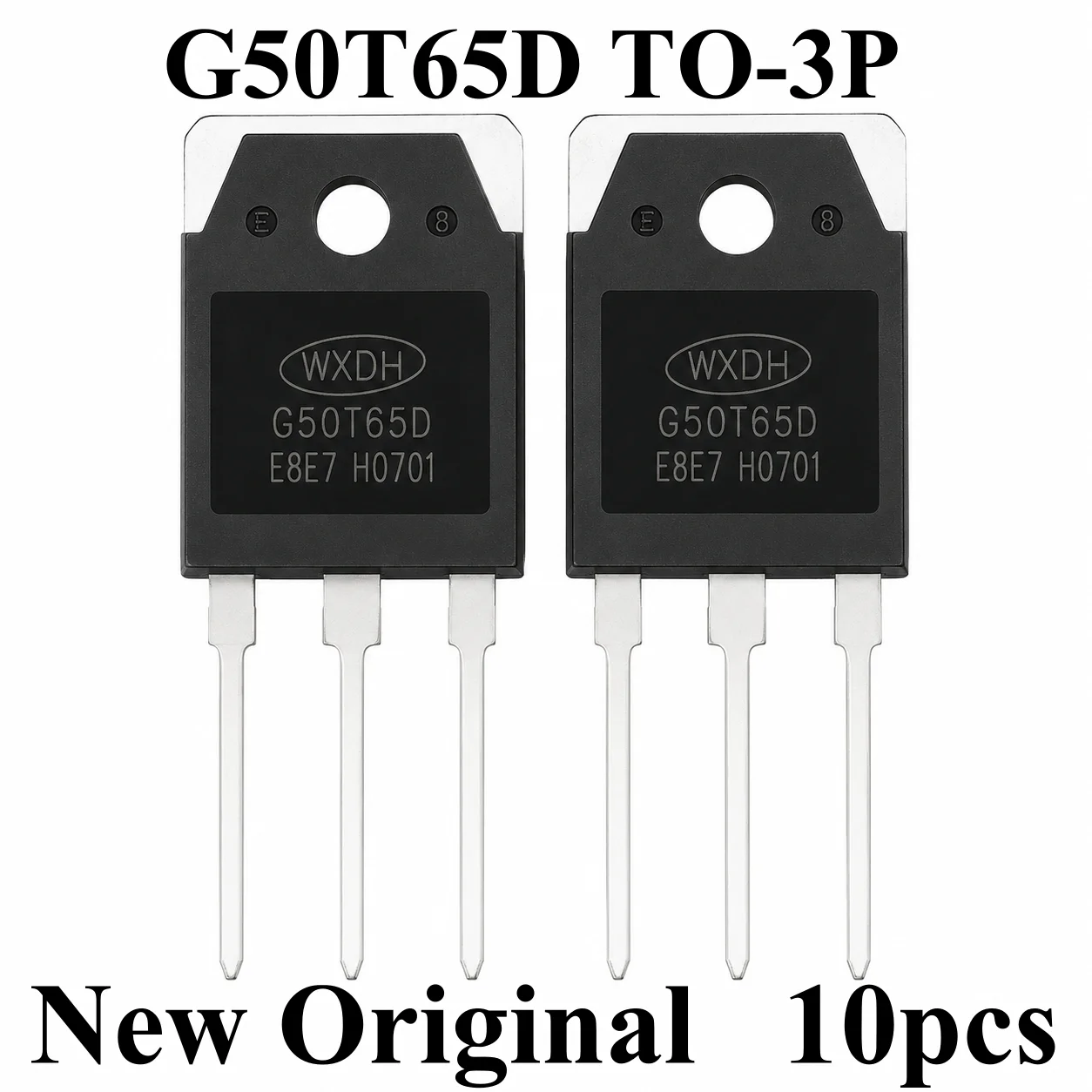 5-10pcs 100% New Original used Transistor G50T65D TO-3P 650V 50A 50N60 IGBT  In Stock