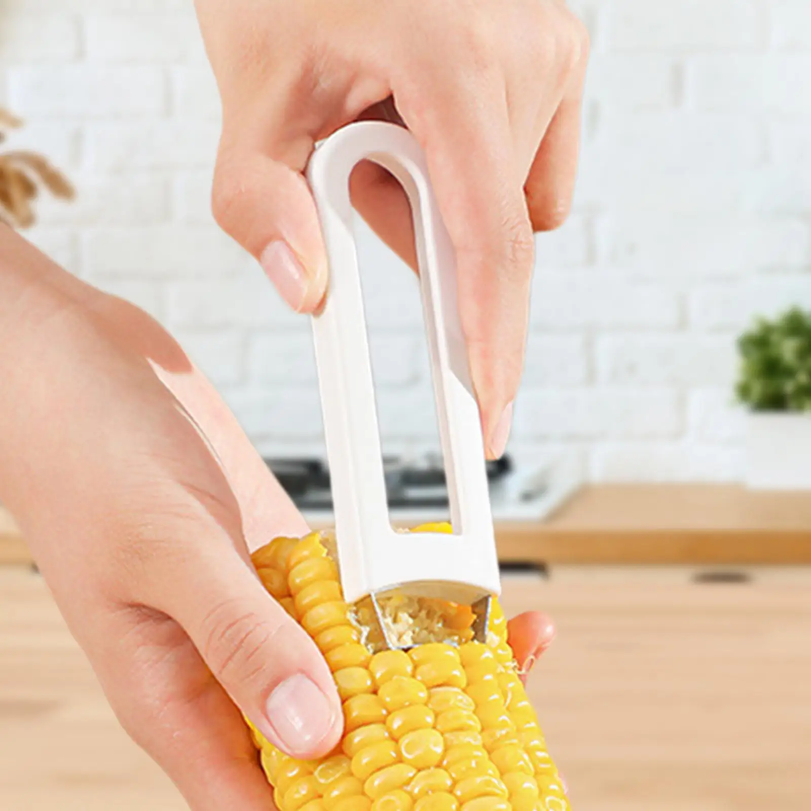 Corn Cobs Stripper Multifunctional Removes Kernels Stripping Remover