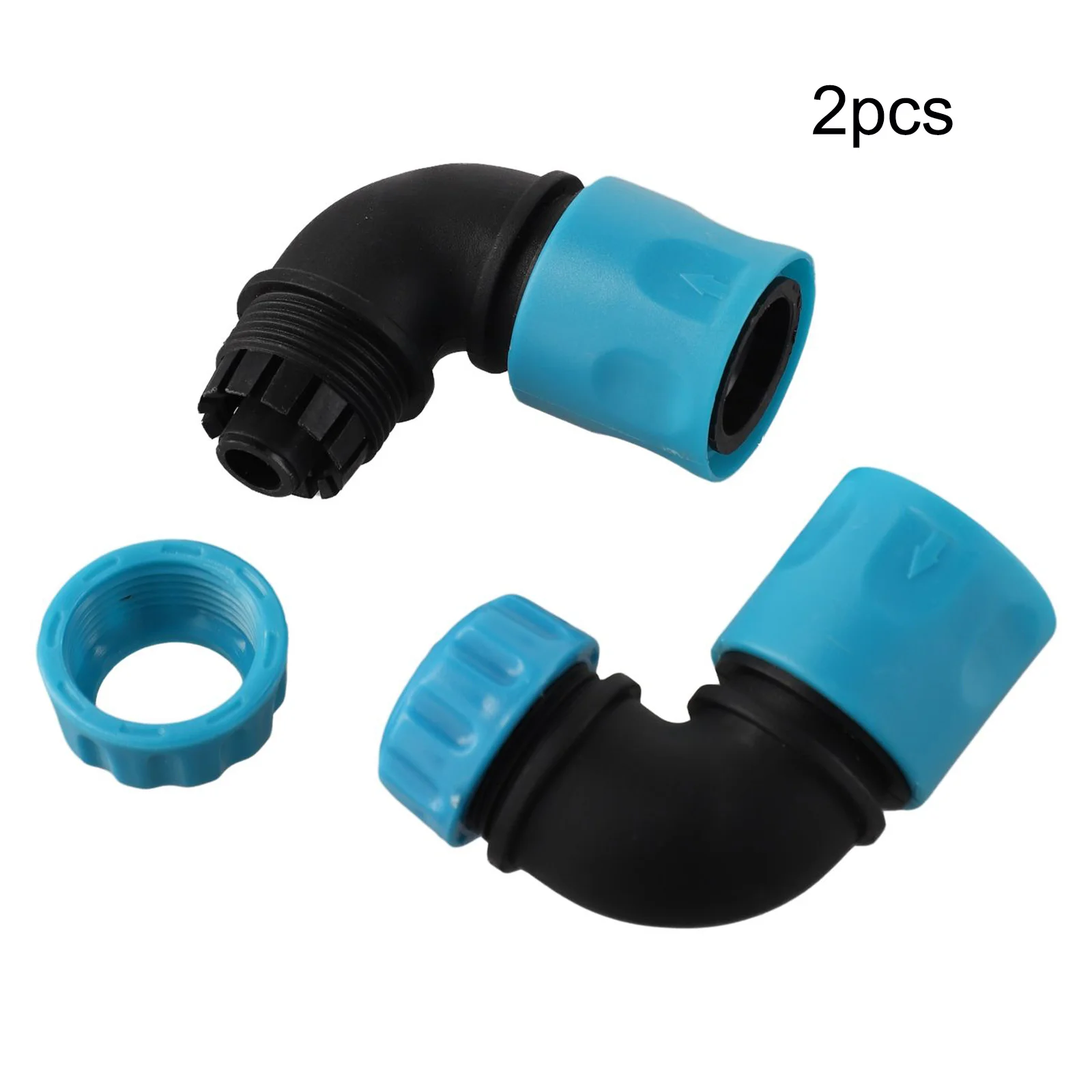 Hose Coupling Garden Hose Connectors Gardening Outdoor Use Versatile Use 2 Pieces Set Compatible With 12-13mm Hoses
