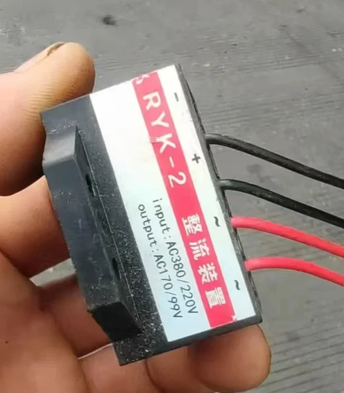 ..For Rectifier ACV220 DC99V Motor Brake Rectifier RYK-2..