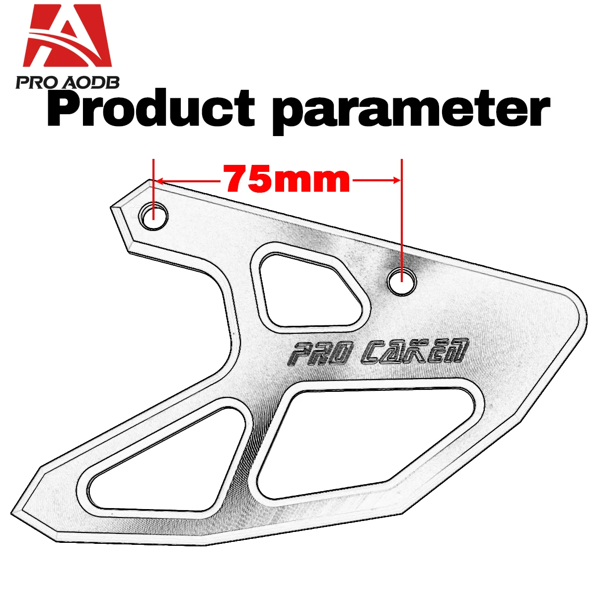 CNC Rear Brake Disc Protection Cover For Honda CR125R CR250R CRF250X 450X 250RX 450RX 250R 450RL Dirt Bike Motocross Accessories