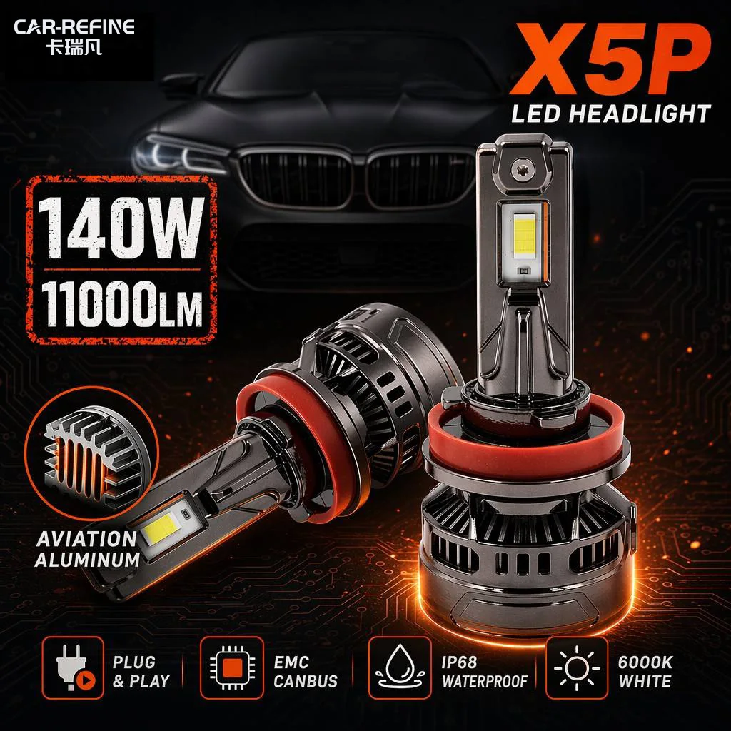 X5p 70W H7 H11 9005 9006 H1 LED Bulbs LED H7 Headlight Kit Fog Light Car LED Lamps LED Headlights Bulb