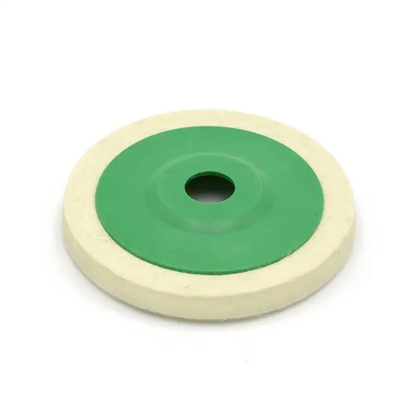 

Metal Pads Polisher Buffer Round 2pcs For Rotary Tool 5 Inch 125mm Wool Felt Buffing Polish Wheel Polishing Disc