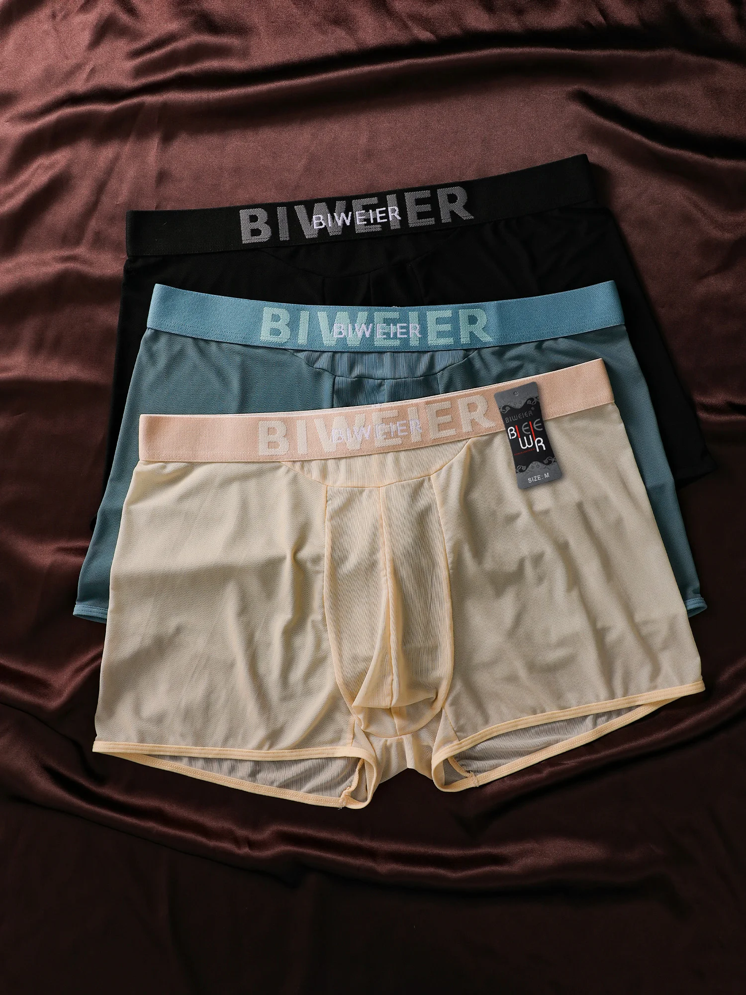 Boyshort Underwear - 3 unidades de calzoncillos tipo bóxer