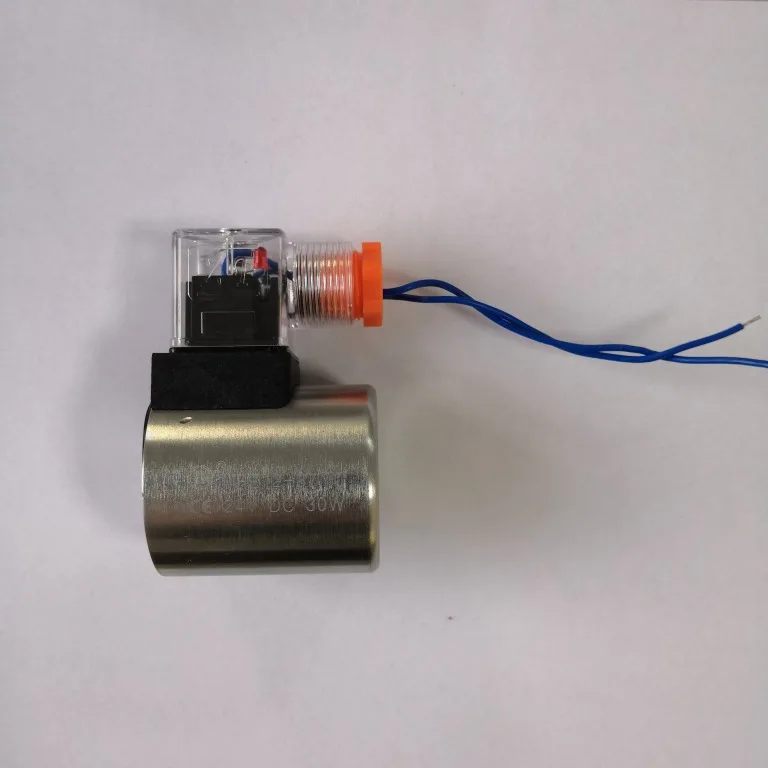 Pièces de rechange de pompe à béton MFZ12-37YC 24V DC 30W, bobine solénoïde de pompe à béton utilisée pour la pompe à huile principale