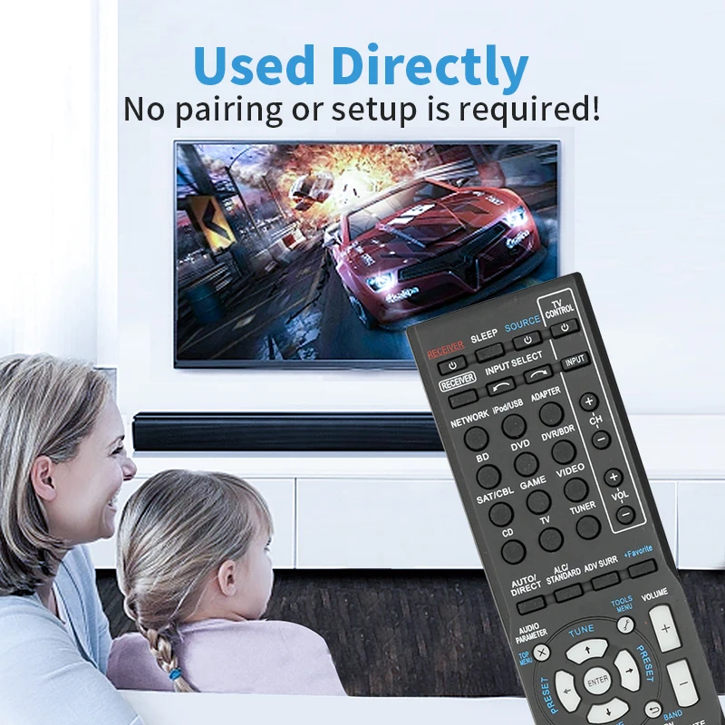 AXD7661 Remote Control For Pioneer AV Receiver VSX-42 VSX-421 VSX-422 VSX-521 VSX-527 VSX-822 VSX-827 VSX-921 VSX-1019 VSX-1022