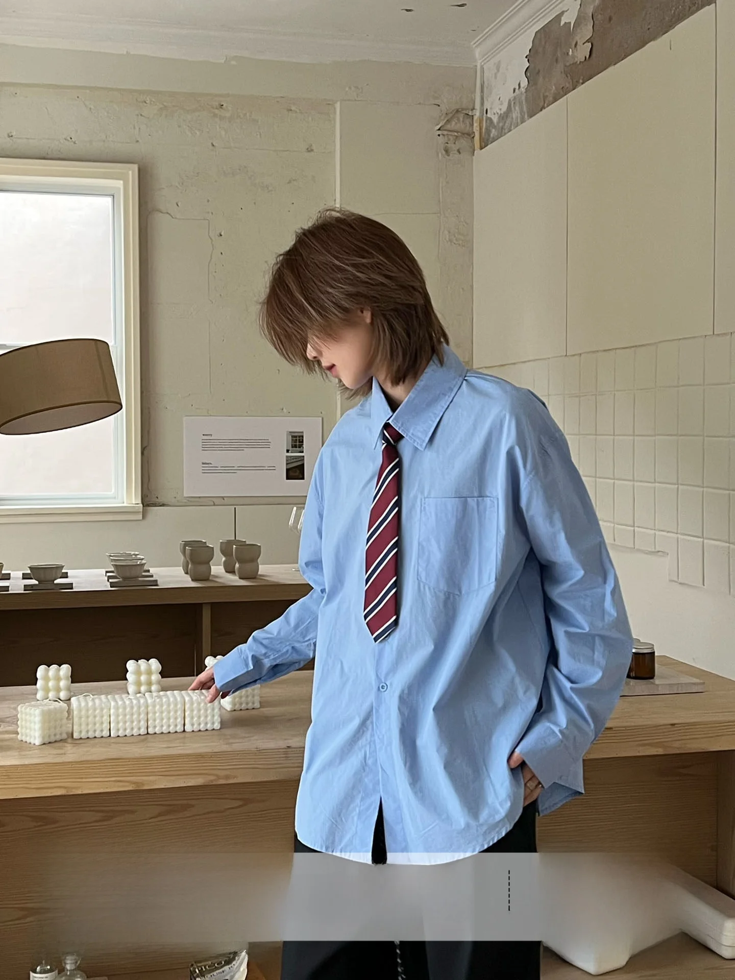 

Japanese College Sle Pure Cotton Long Sve irt Нейтральный Молодежный Универсальный Многослойный irt Художественный Свободный крой Cotton irt