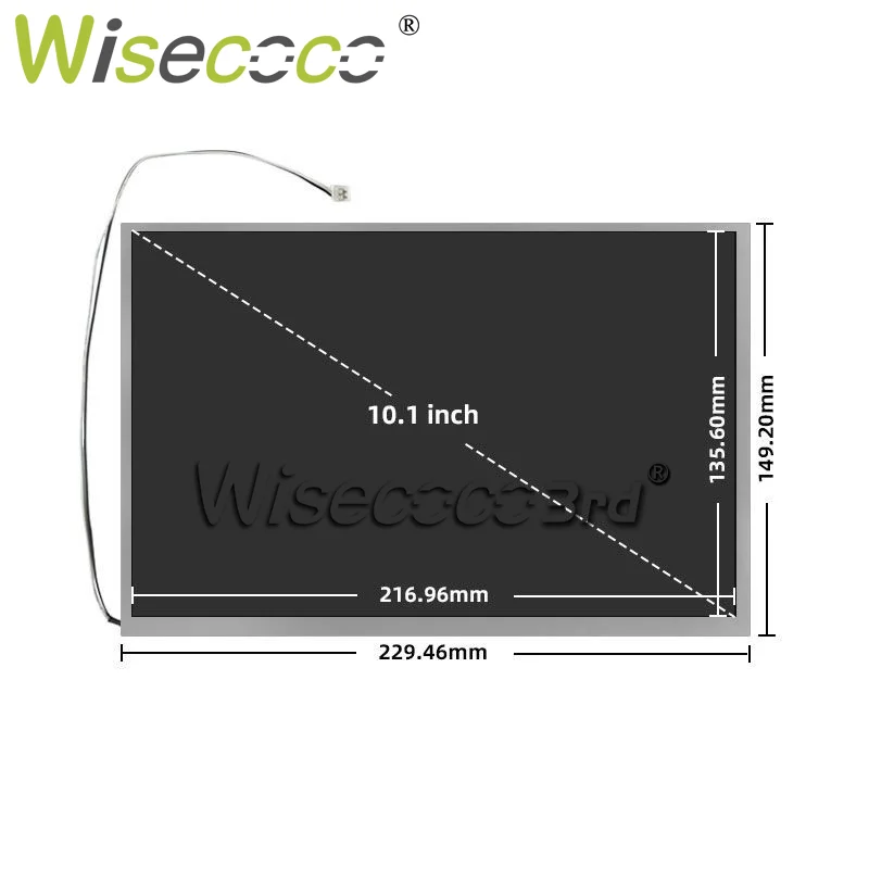 Imagem -05 - Luz Solar-painel Exterior do Projeto do Écran Sensível do Lcd Exposição Readable 1200 Lêndeas Brilho Alto 101 16:10 de 1280x800 1000 Nits