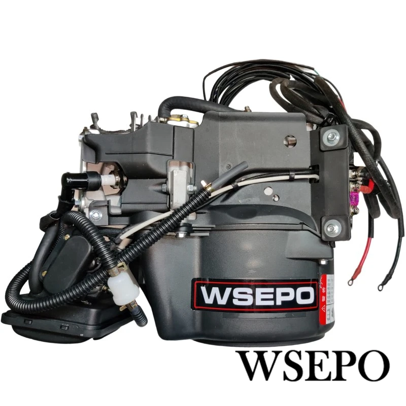Imagem -06 - Modelo Wse5000s 5kw Água Fresca Autostart Auto-acelerador Choke Gás dc Bateria de Carregamento Extensor Gerador para E-triciclo E-carro Novo