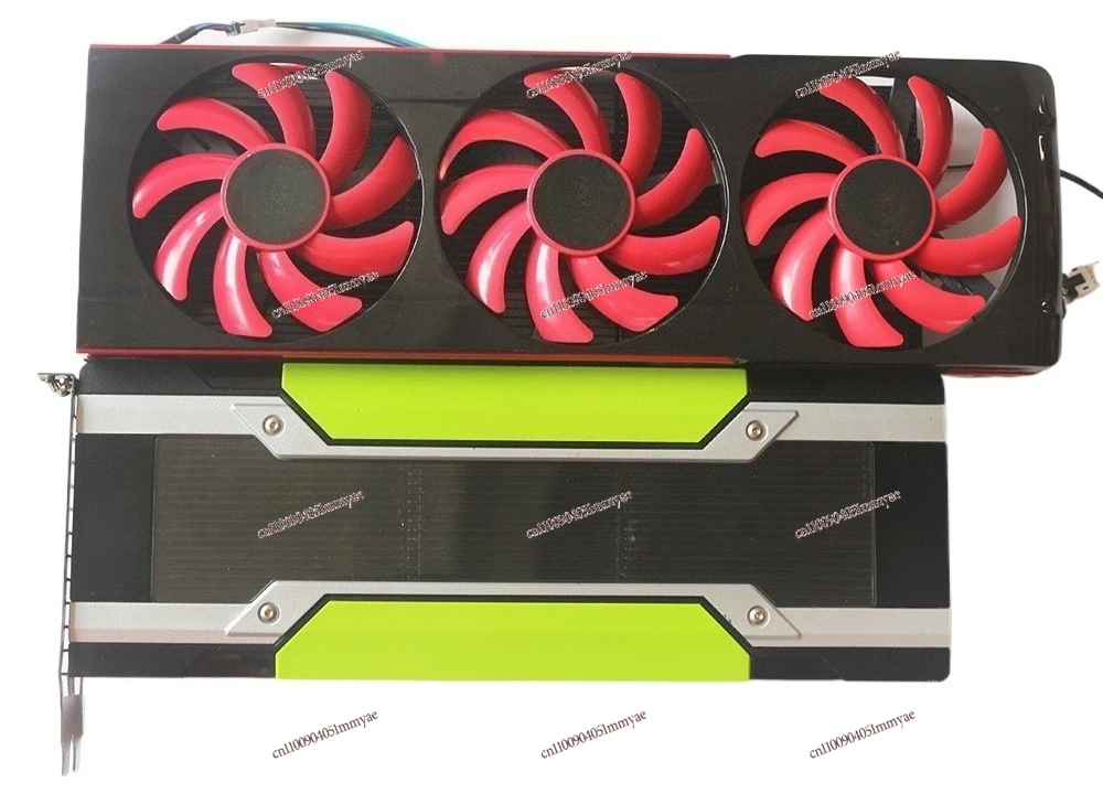 New P40 M40 P100 Graphics Card Cooling Modification Three Fan Version 9CM Ultra-thin