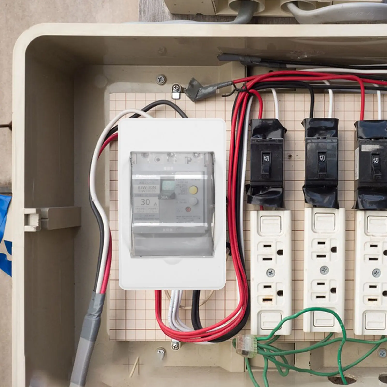 Distribution Protection Box IP65 Waterproof Electric Box 2-3 Way Circuit Breaker Junction Case Weatherproof Boxes Consumer Unit