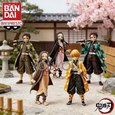 

В наличии: Оригинальные фигурки Bandai Banpresto Demon Slayer (Клинок, рассекающий демонов) Танджиро, тома 1-3, абсолютно новые, в коробке. Аниме-фигурки.