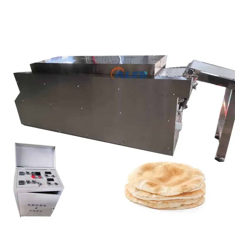 YWM Certificate Arabic Pita Bread Tunnel Oven, Commercial Stainless Steel Conveyor Flatbread Baking Oven