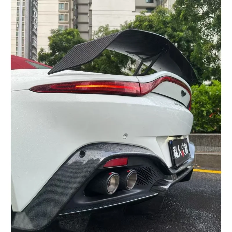 

Dry Carbon Fiber for Aston Martin Vantage Upgrade V12 Style Auto Parts Car Body Kit Spoiler Rear Wing High Quality Hot Sale