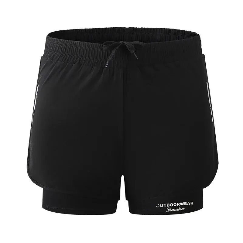 

Мужские спортивные шорты 5/1Men's Aloe Pants, двухслойные плавки: стильные, быстросохнущие и удобные для пляжа, бассейна и горячих источников!