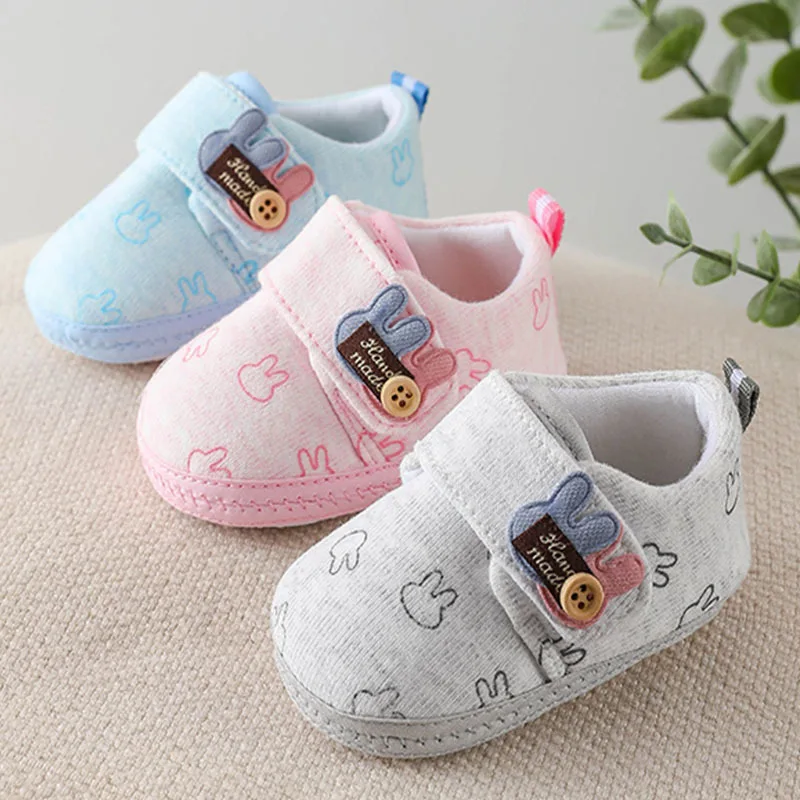 

Newborn Baby Toddler Shoes Boys & Girls Kids Shoes Soft-Soled Anti-Slip Kick Prevention Size 11-14