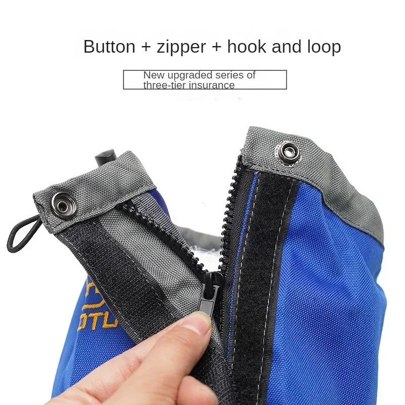 غطاء قدم مقاوم للماء مقاوم للرمل ، مدفئات الساق لتسلق الجبال ، الثلج ، المشي لمسافات طويلة ، الصحراء ، حذاء الثلج ، الرجال والنساء #4