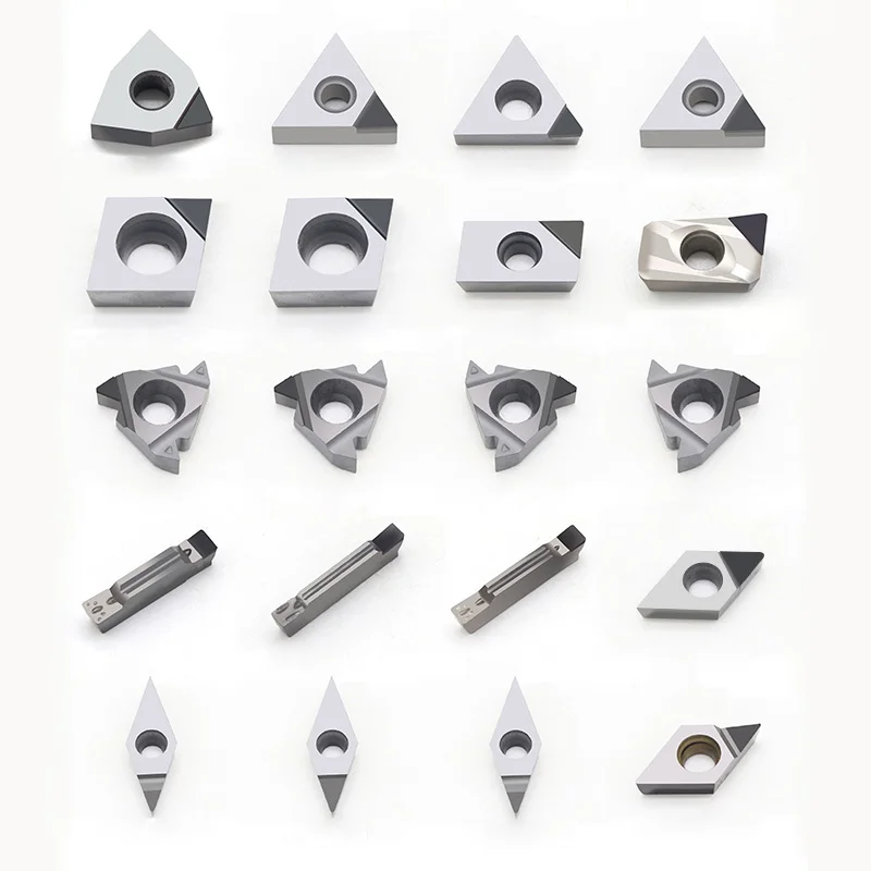 Fraise à insert en diamant, SEKT1204, SEHT1204, CBN, PCD, fraises à surfacer en aluminium, inserts en carbure de tour