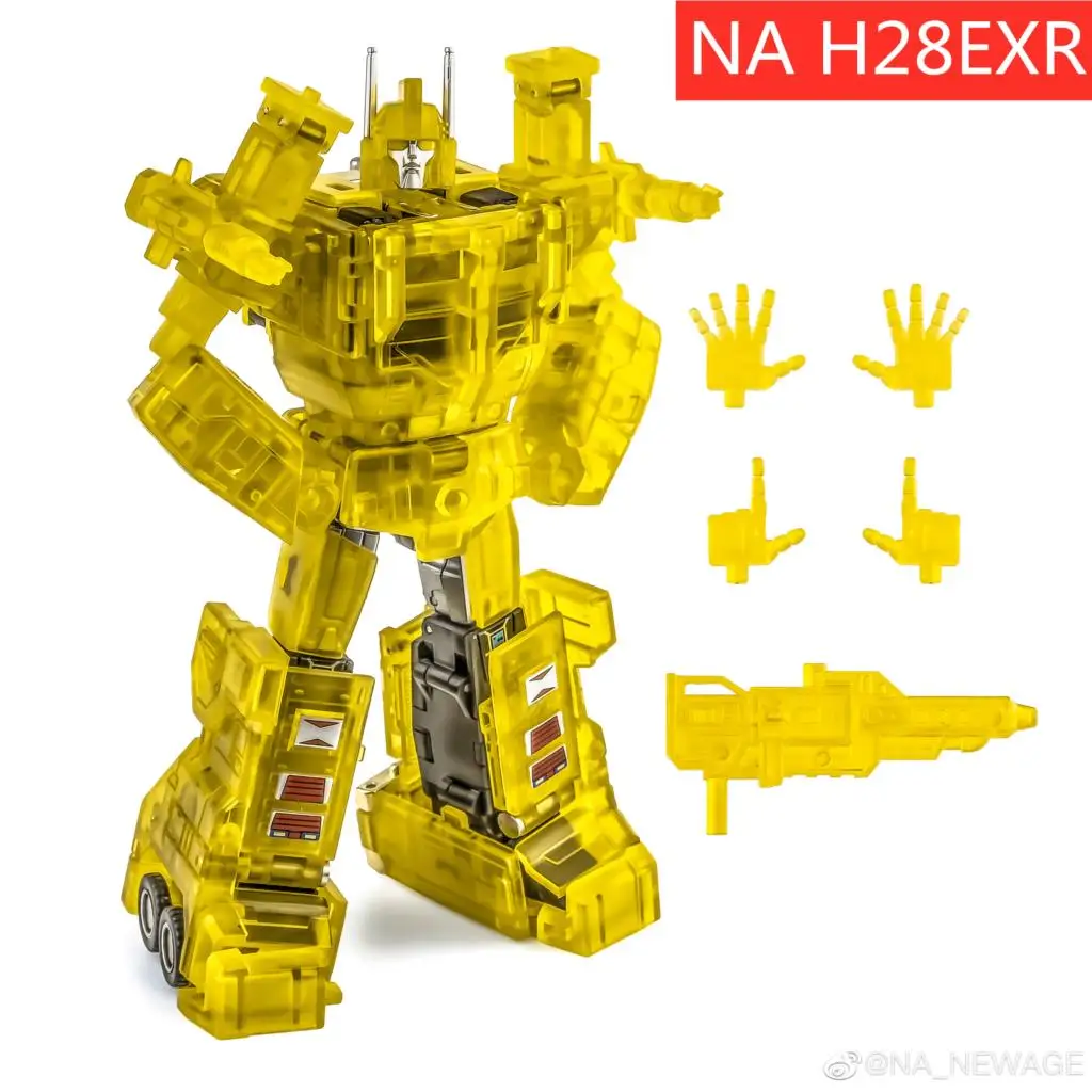 Newage NA H28EXR H-28EXR الذهبي سانت القماش الحرس الأساسية المحارب الترا ماغنوس أوكتافيان مضيئة ألعاب شخصيات الحركة مع صندوق