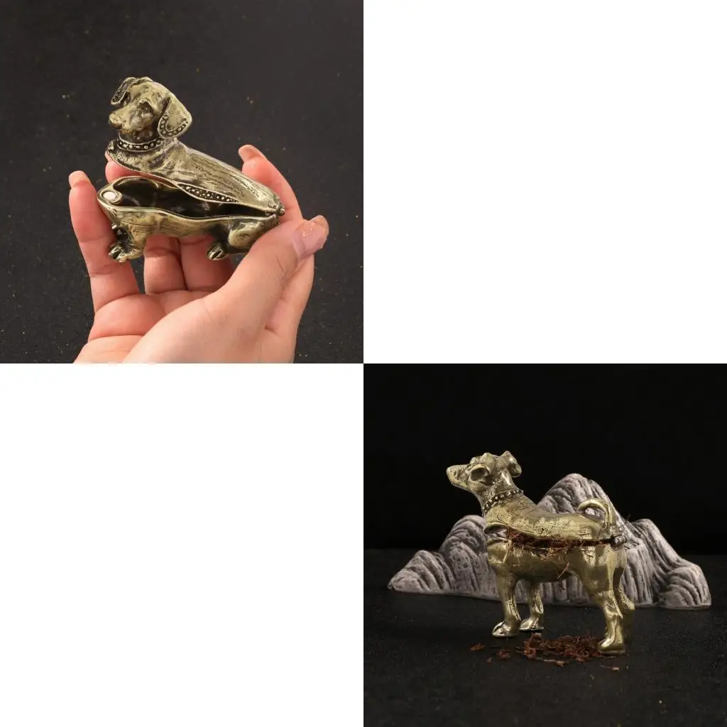 

L4ME Exquisite Animal Figurine Jewelry Case Stylish Accessories Storage Container