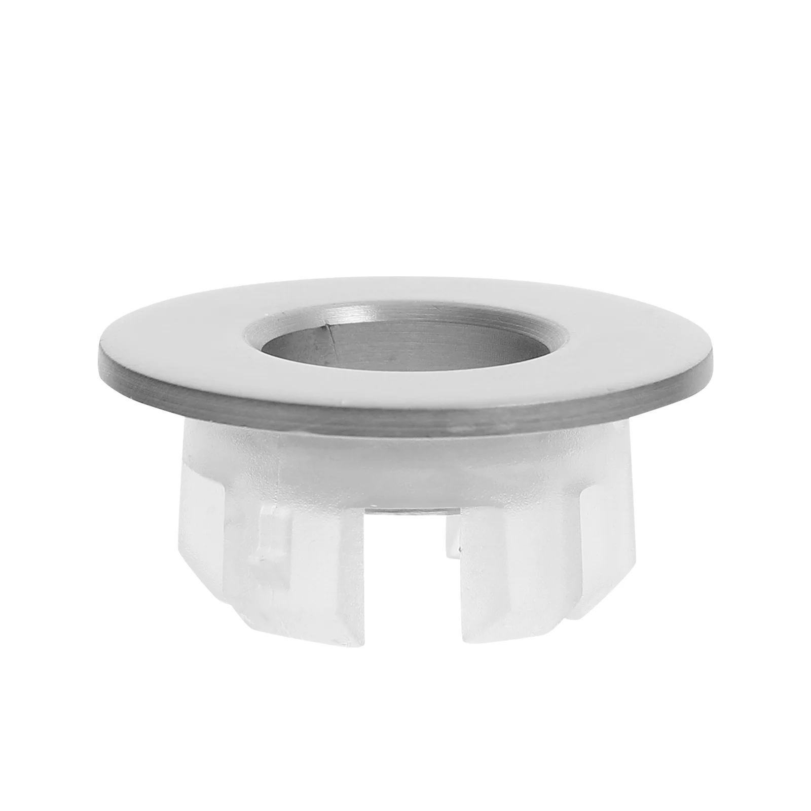 

Sink Overflow Cover Bathroom Basin Round Hole Trim Ring Prevent Water Spill Elegant Design Versatile Use Tub Drain Cap