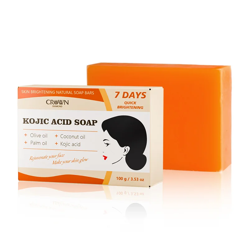 

2PCS Kojic Acid Soap With Turmeric Vitamin E,Cleansing Soap,Fragrance Soap,Body Bath Soap,Brightens Skin Tone,Improves Dullness