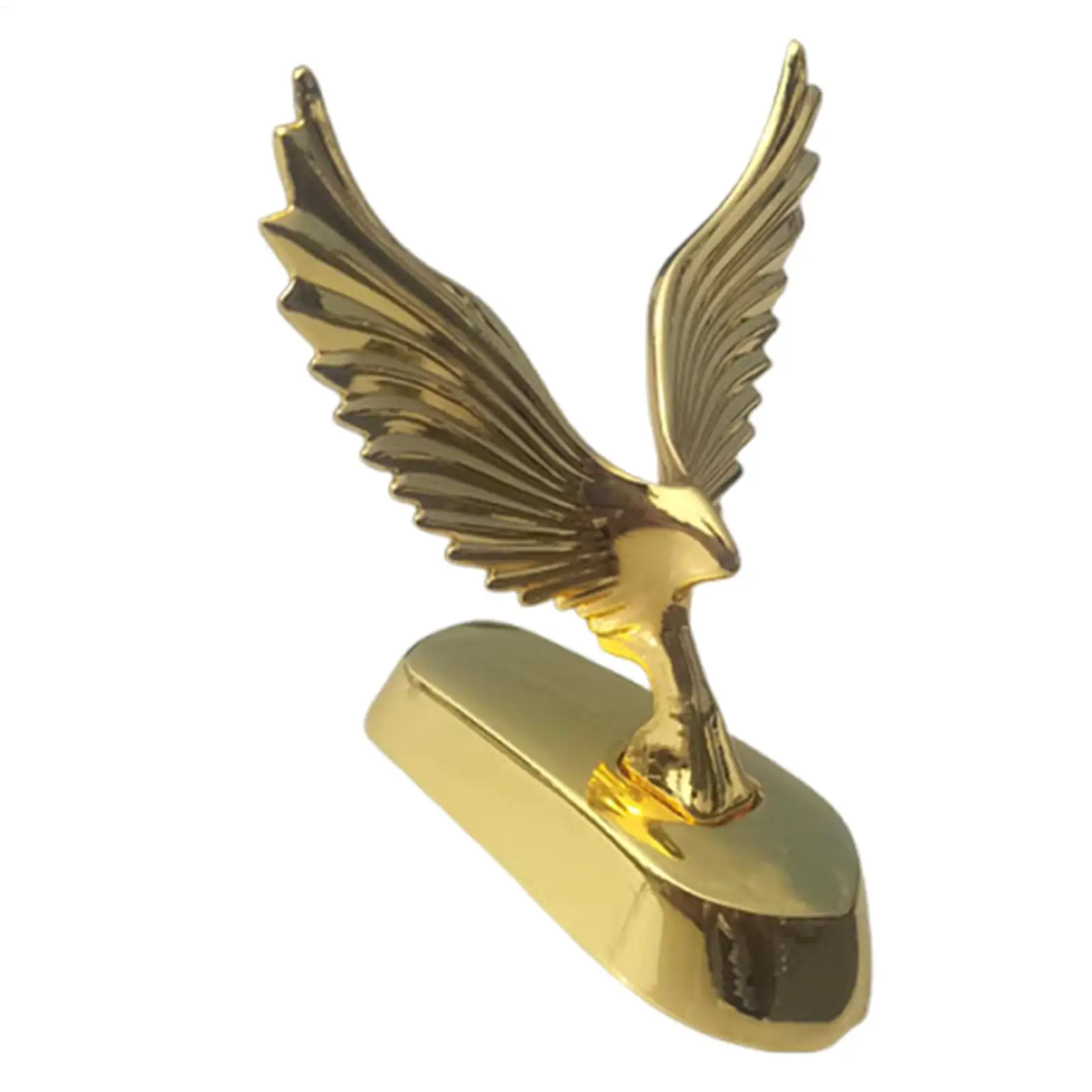 

3d Car Sticker Realistic Metal Animal Stable Car Hood Decal 3D Eagle For Sedan RV Commuting Travel Family Outings Holiday Season