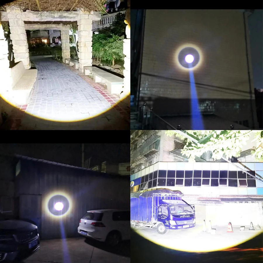 5000000lm Powerful Led Flashlights 1600w Led Rechargeable Torch With Cob Light Tactical High Power Flashlight 15000mah Lantern