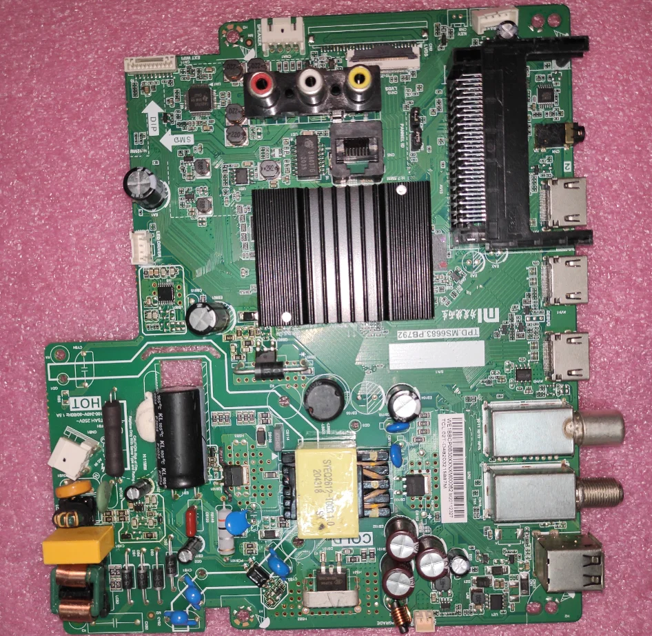 tpd.ms6683.pb792   Three in one TV motherboard   Physical photos, tested well for Xiaomi TV