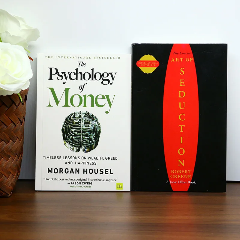 

《Психология денег》+ 《Лаконичное искусство соблазнения》Набор для роста двойного назначения для планировщиков богатства Социальные очаровательные искатели