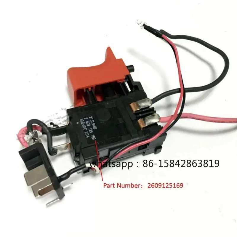 2609125169 2607202520 Switch trigger For BOSCH GSR GSB 120-LI GSB1080-2-LI GSR1080-2-LI GSR1200-2-LI GSB120 GSB120-LI GSR120-LI