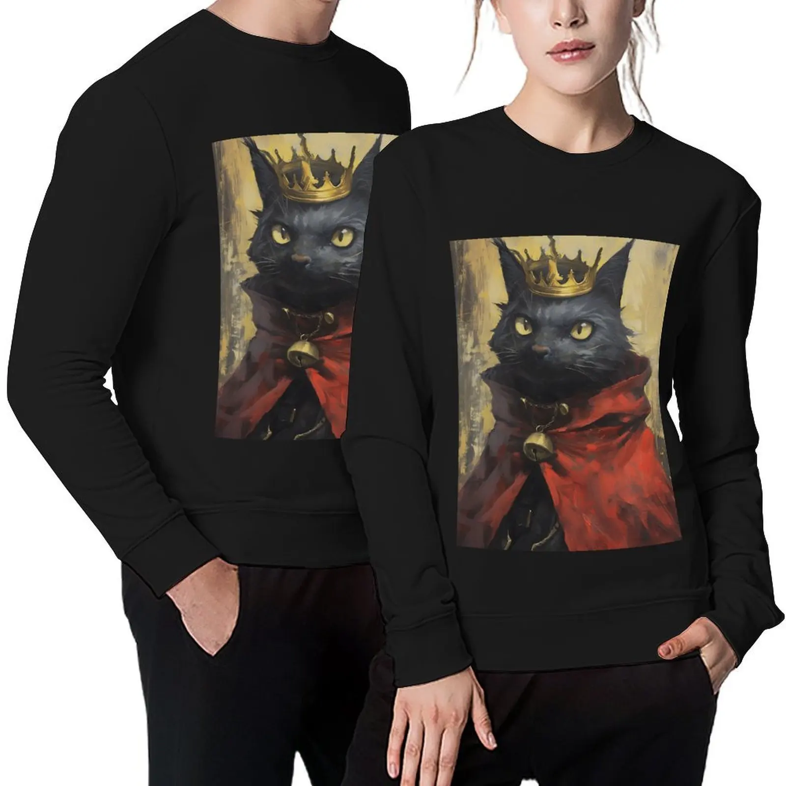 

FF7 Rebirth Cait Sith Pullover autumn new products graphic t shirts men men wear men clothing pullover
