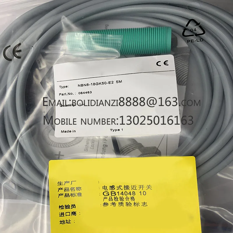 

NBN8-18GK50-E2 NBN8-18GK50-E0 NBB5-18GK50-E2 NBB5-18GK50-E0 NBN8-18GM50-Z0 Brand new original proximity switch sensor