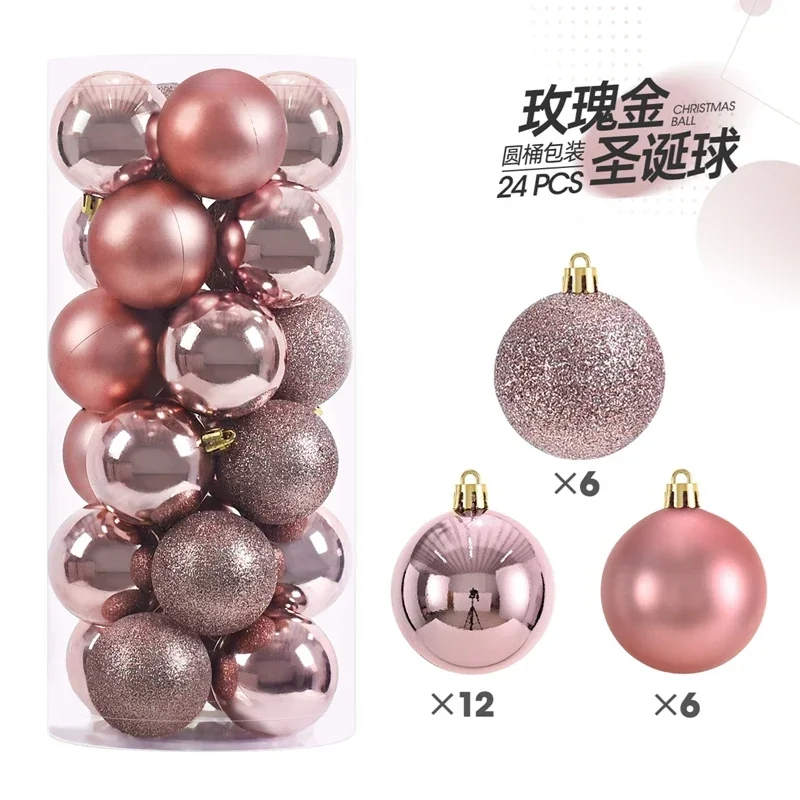 24/36 Stück 3CM Weihnachtskugeln Christbaumschmuck Weihnachtsdekoration Anhänger Heim-Deko Party Neujahr 2026 Geschenkzubehör – Detail 11
