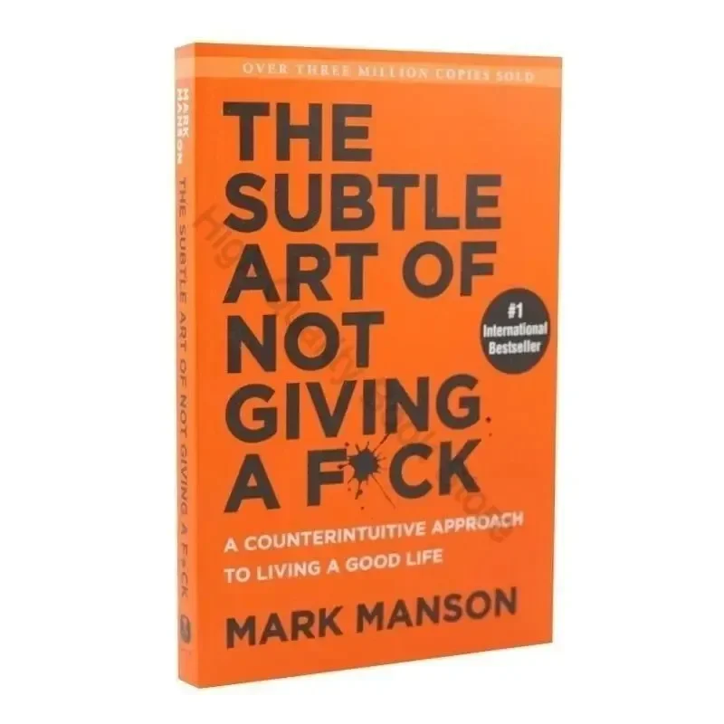 

The Subtle Art of Not Giving A CAO/Reshape Happiness/how To Live As You Want By Mark Manson Self Management Stress Relief Book