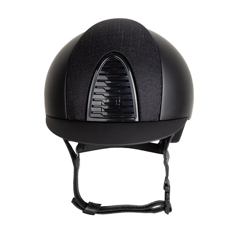 

Black matte helmet, equestrian helmet riding safety