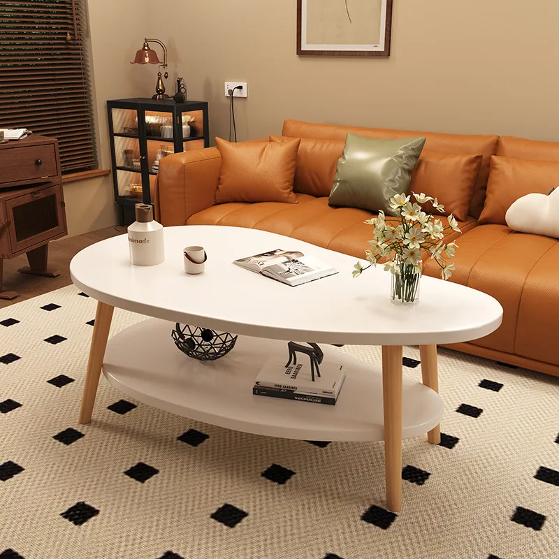 

LX3 Simple sofa tea table tea table small apartment living room home modern rental house new style light luxury high-end small