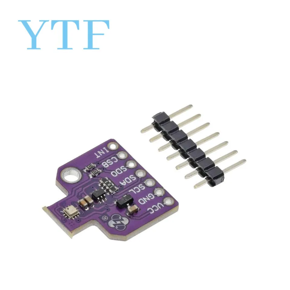 

BMP388L digital atmospheric pressure pressure temperature 24-bit high precision air pressure sensor module I2C communication